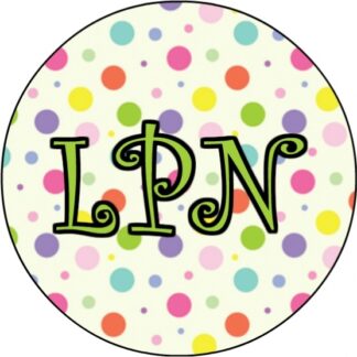Badge Button A16 - LPN, A16