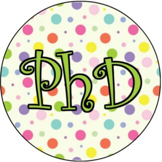 Badge Button A16 - PhD, A16