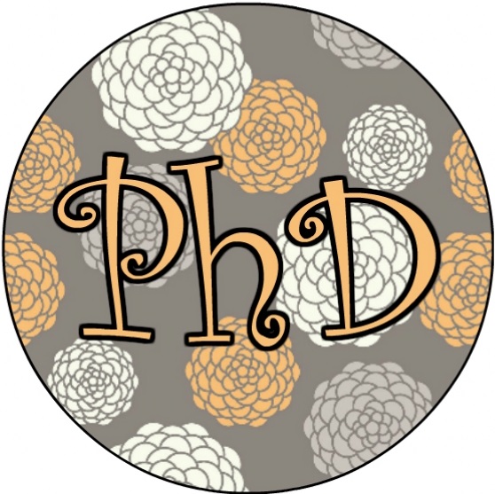 Badge Button A5 - PhD, A5