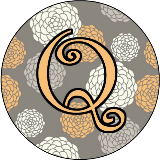 Badge Button A5 - Q, A5