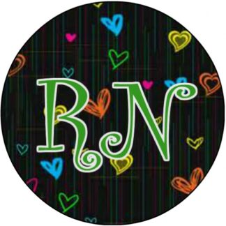 Badge Button A18 - RN, A18
