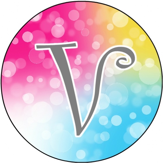 Badge Button A3 - V, A3