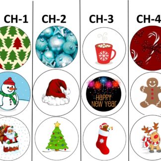 3-Pack Interchangeable Buttons