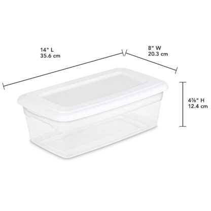 Clear Storage Tote