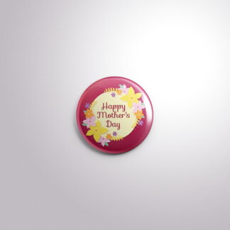 H73 Interchangeable Badge Button Mother's Day