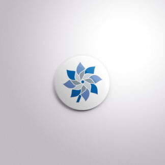 R11 Interchangeable Badge Button Pinwheel