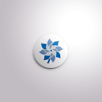R11 Interchangeable Badge Button Pinwheel