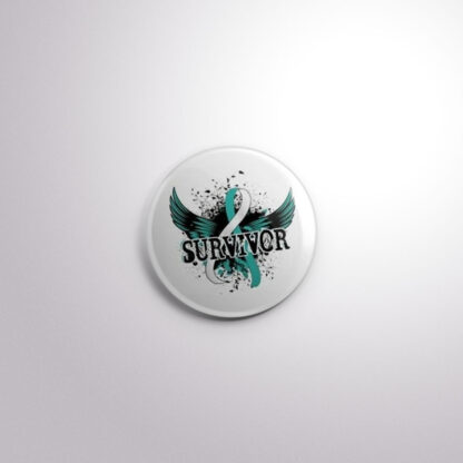 BC13 Interchangeable Badge Button Survivor