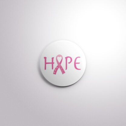BC6 Interchangeable Badge Button Breast Cancer Hope