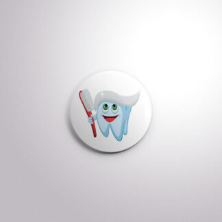 C10 Interchangeable Badge Button Tooth