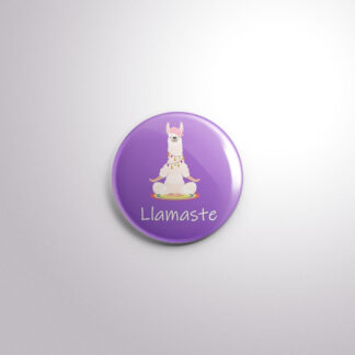 C109 Interchangeable Badge Button Llamaste