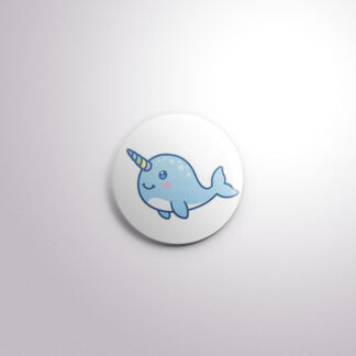 C116 Interchangeable Badge Button Narwal