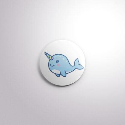 C116 Interchangeable Badge Button Narwal