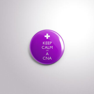 C15 Interchangeable Badge Button Calm CNA Purple