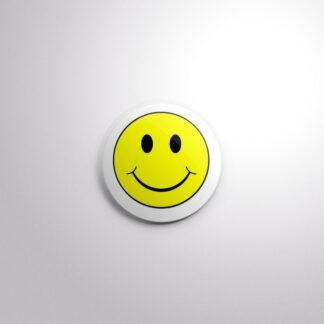 C5 Interchangeable Badge Button Smiley Face