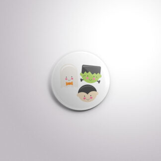 H53 Interchangeable Badge Button Monsters
