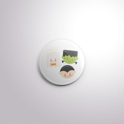 H53 Interchangeable Badge Button Monsters