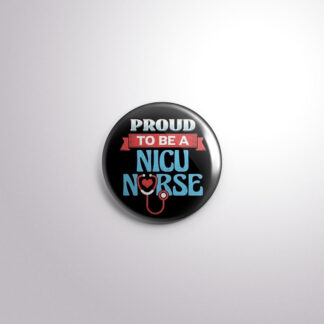 C125 Interchangeable Badge Button NICU Nurse