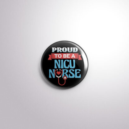 C125 Interchangeable Badge Button NICU Nurse