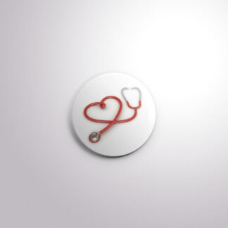 C55 Interchangeable Badge Button Stethoscope