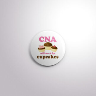 C57 Interchangeable Badge Button CNA Cupcakes