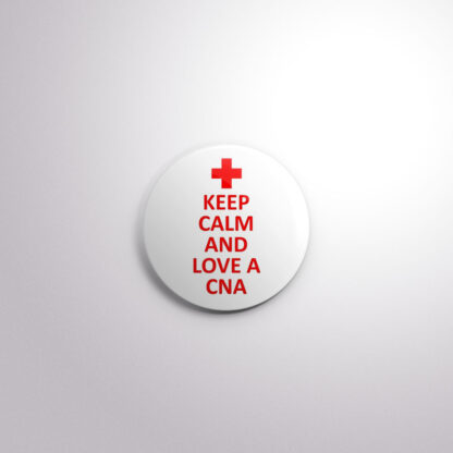 C59 Interchangeable Badge Button Love a CNA