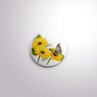 C69 Interchangeable Badge Button Monarch