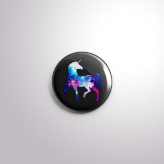C96 Interchangeable Badge Button Galaxy Unicorn