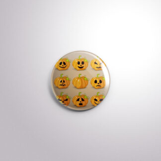 H24 Interchangeable Badge Button Multi Pumpkin