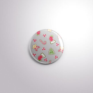 H67 Interchangeable Badge Button Christmas Cookies