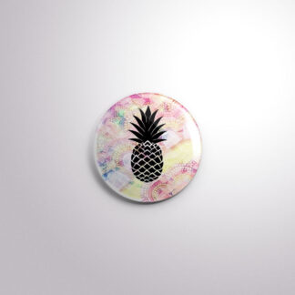 SUM2 Interchangeable Badge Button Pinapple