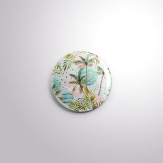 SUM3 Interchangeable Badge Button Palm Trees