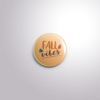 C185 Interchangeable Badge Button Fall Vibes