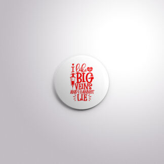 C191 Interchangeable Badge Button Big Veins