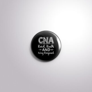 C193 Interchangeable Badge Button CNA Bed- Black