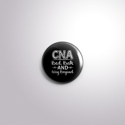 C193 Interchangeable Badge Button CNA Bed- Black