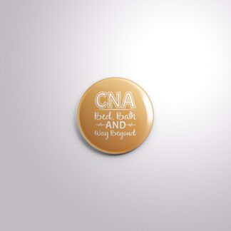 C194 Interchangeable Badge Button CNA Bed- Tan