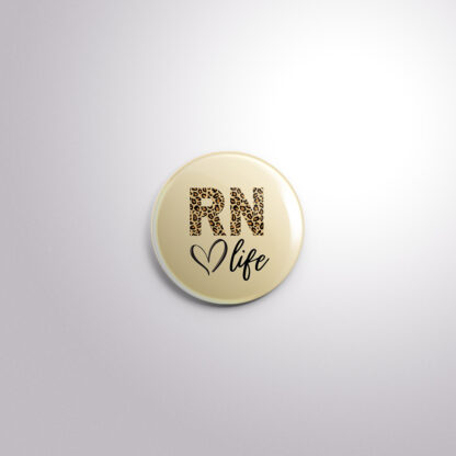 C199 Interchangeable Badge Button RN Life