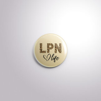C202 Interchangeable Badge Button LPN Life