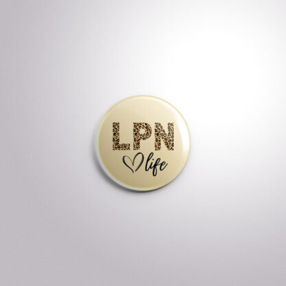 C202 Interchangeable Badge Button LPN Life