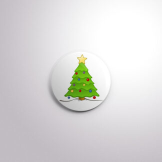 Christmas Cardinal, Christmas Badge Reel, Interchangeable Badge